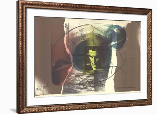 Beckett Festival-Paul Jenkins-Framed Collectable Print