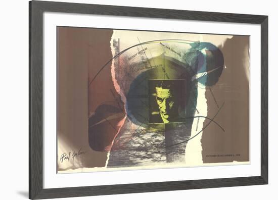 Beckett Festival-Paul Jenkins-Framed Collectable Print