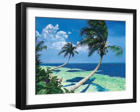 Beckoning Palms-Scott Westmoreland-Framed Art Print