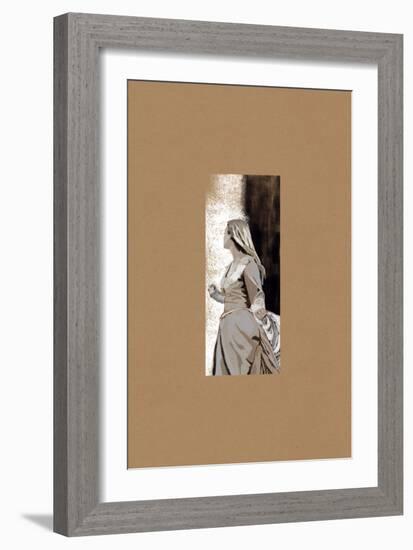 Becky, 2023 (Digital)-Roberta Murray-Framed Giclee Print