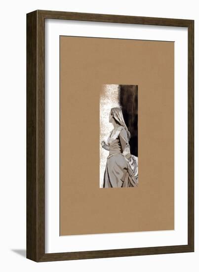 Becky, 2023 (Digital)-Roberta Murray-Framed Giclee Print