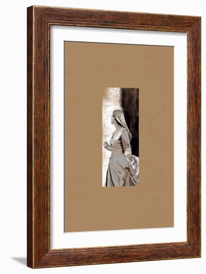 Becky, 2023 (Digital)-Roberta Murray-Framed Giclee Print