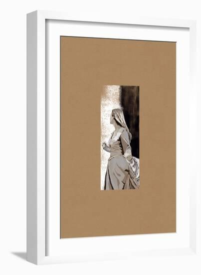 Becky, 2023 (Digital)-Roberta Murray-Framed Giclee Print