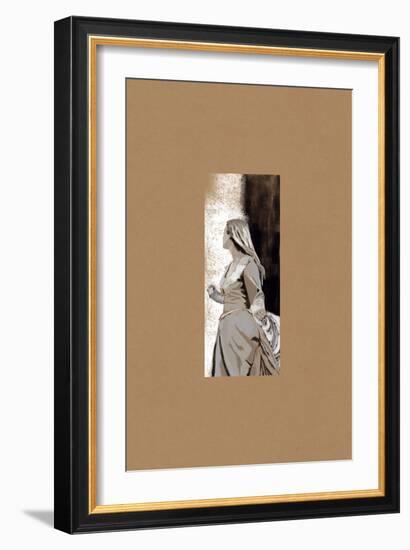 Becky, 2023 (Digital)-Roberta Murray-Framed Giclee Print