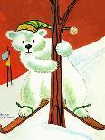 Polar Bear Skis - Jack & Jill-Becky Krehbiel-Giclee Print