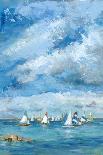 Regatta Horizon-Becky Samuelson-Framed Art Print