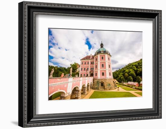 Becov Castle in Karlovy Vary, Bohemia, Czech Republic, Europe-Laura Grier-Framed Photographic Print