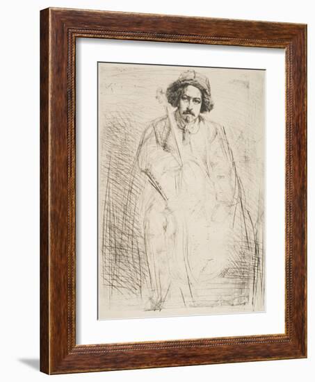 Becquet-James Abbott McNeill Whistler-Framed Giclee Print