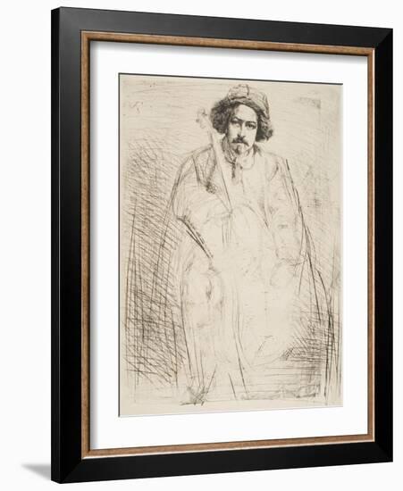 Becquet-James Abbott McNeill Whistler-Framed Giclee Print