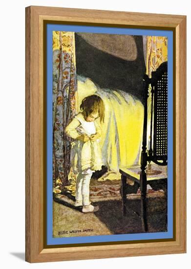 Bed in Summer-Jessie Willcox-Smith-Framed Stretched Canvas