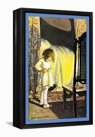 Bed in Summer-Jessie Willcox-Smith-Framed Stretched Canvas