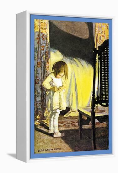 Bed in Summer-Jessie Willcox-Smith-Framed Stretched Canvas