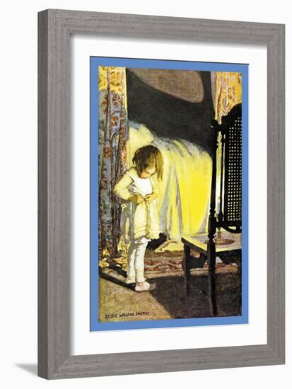 Bed in Summer-Jessie Willcox-Smith-Framed Art Print