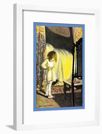 Bed in Summer-Jessie Willcox-Smith-Framed Art Print