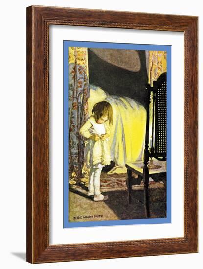 Bed in Summer-Jessie Willcox-Smith-Framed Art Print