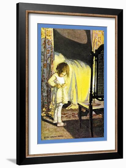 Bed in Summer-Jessie Willcox-Smith-Framed Art Print