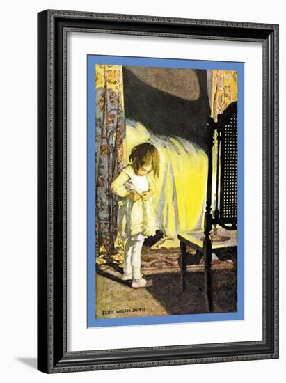 Bed in Summer-Jessie Willcox-Smith-Framed Art Print