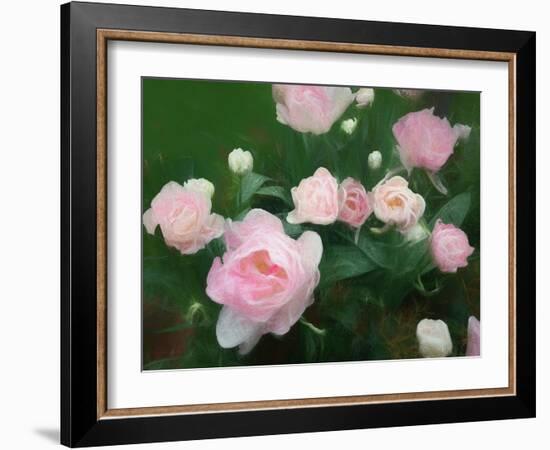 Bed of Roses, 2018,-Helen White-Framed Giclee Print