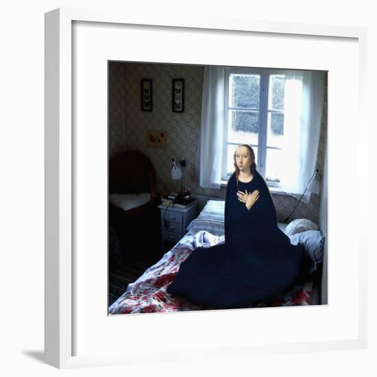 Bed-Sit Annunciation, 2008-Trygve Skogrand-Framed Giclee Print