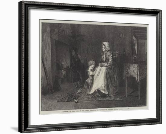 Bed-Time-John Burr-Framed Giclee Print