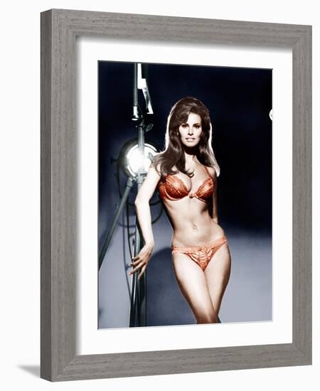 Bedazzled, Raquel Welch, 1967-null-Framed Photo