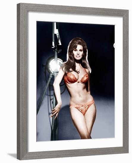 Bedazzled, Raquel Welch, 1967-null-Framed Photo