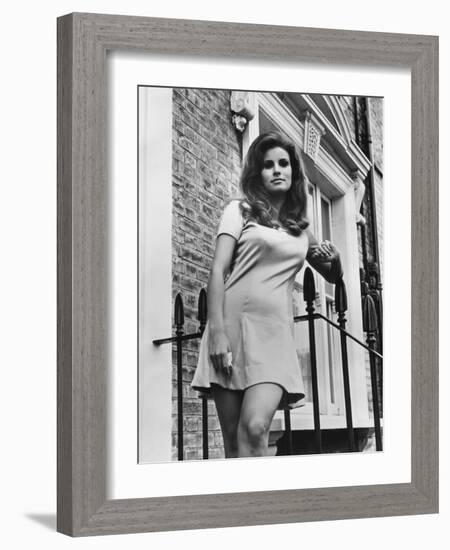 Bedazzled, Raquel Welch, 1967-null-Framed Premium Photographic Print