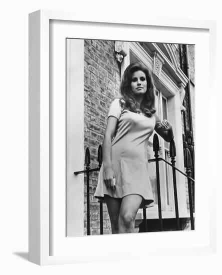 Bedazzled, Raquel Welch, 1967-null-Framed Premium Photographic Print