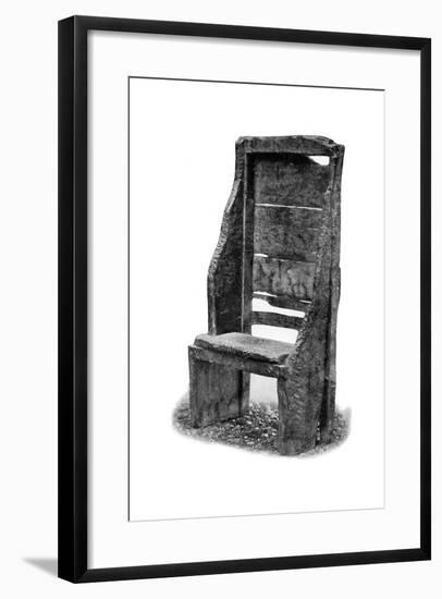 Bede's Chair, Jarrow-null-Framed Giclee Print