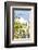 Bedgellert - Dave Thompson Contemporary Travel Print-Dave Thompson-Framed Giclee Print