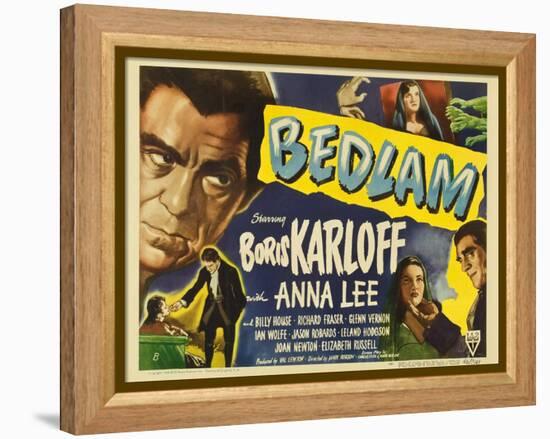 Bedlam, 1946-null-Framed Stretched Canvas