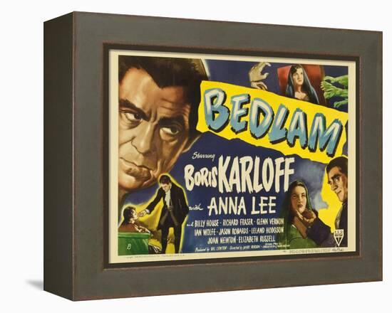 Bedlam, 1946-null-Framed Stretched Canvas