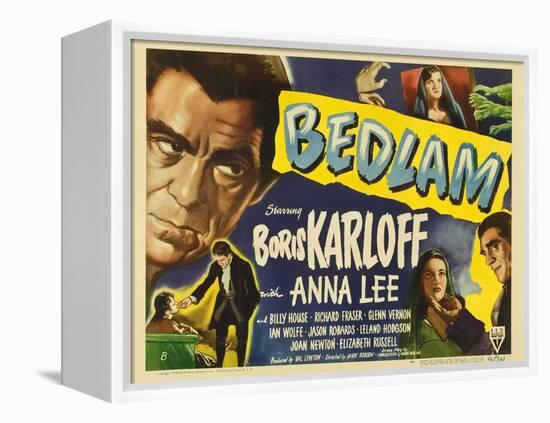 Bedlam, 1946-null-Framed Stretched Canvas