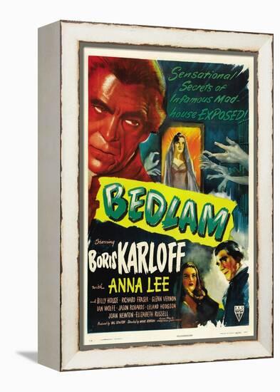 Bedlam, 1946-null-Framed Premier Image Canvas