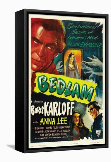 Bedlam, 1946-null-Framed Premier Image Canvas