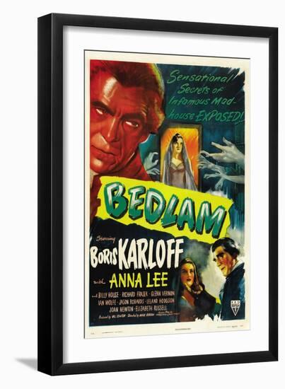 Bedlam, 1946-null-Framed Giclee Print