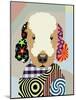 Bedlington Terrier-Lanre Adefioye-Mounted Giclee Print