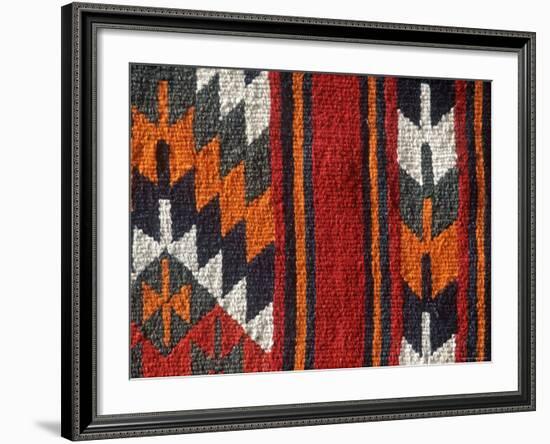 Bedouin Carpet, Madaba, Jordan-Jon Arnold-Framed Photographic Print