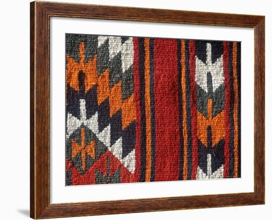 Bedouin Carpet, Madaba, Jordan-Jon Arnold-Framed Photographic Print