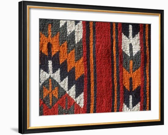 Bedouin Carpet, Madaba, Jordan-Jon Arnold-Framed Photographic Print