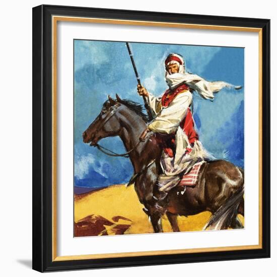 Bedouin Tribesman-null-Framed Giclee Print