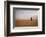 Bedouin woman in the desert. Abu Dhabi, United Arab Emirates.-Tom Norring-Framed Photographic Print