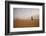 Bedouin woman in the desert. Abu Dhabi, United Arab Emirates.-Tom Norring-Framed Photographic Print