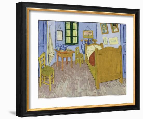 Bedroom at Arles, 1889-90-Vincent van Gogh-Framed Giclee Print