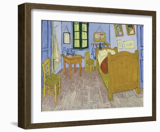 Bedroom at Arles, 1889-90-Vincent van Gogh-Framed Giclee Print