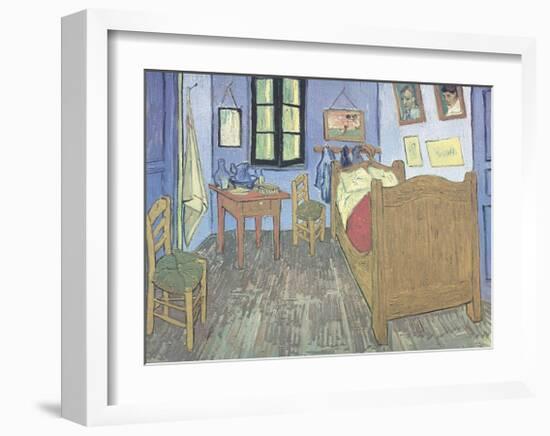 Bedroom at Arles-Vincent van Gogh-Framed Art Print