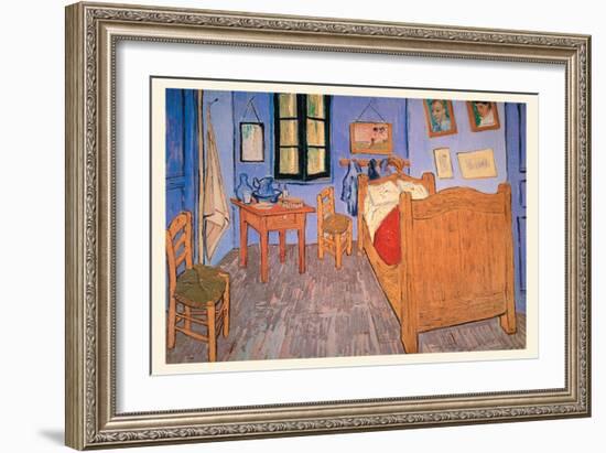 Bedroom at Arles-Vincent van Gogh-Framed Art Print