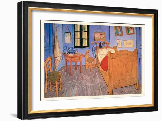 Bedroom at Arles-Vincent van Gogh-Framed Art Print