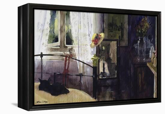 Bedroom at the Dell-John Lidzey-Framed Premier Image Canvas