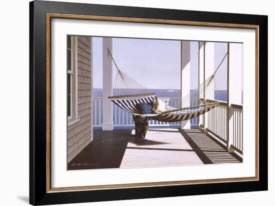 Bedroom Cat-Zhen-Huan Lu-Framed Giclee Print